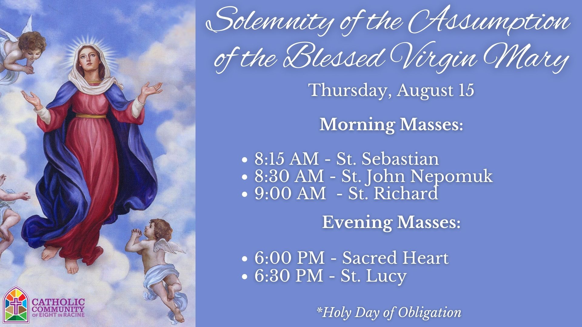 Saint Lucy Catholic Church Faith in Action