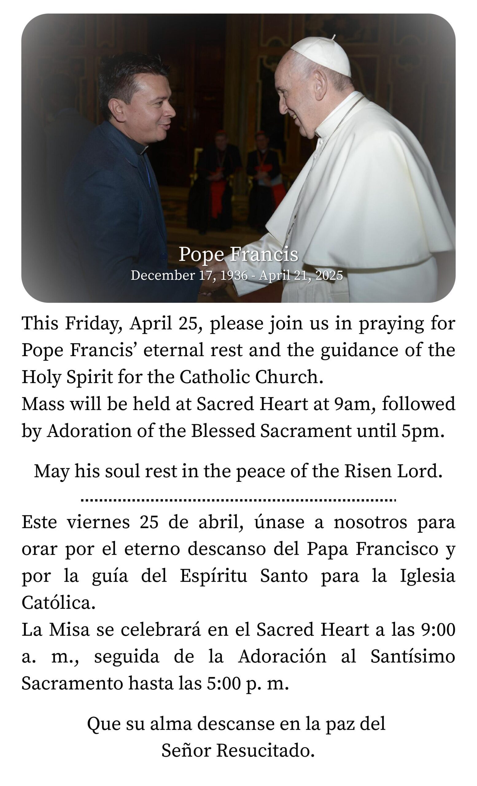 Day of Prayer