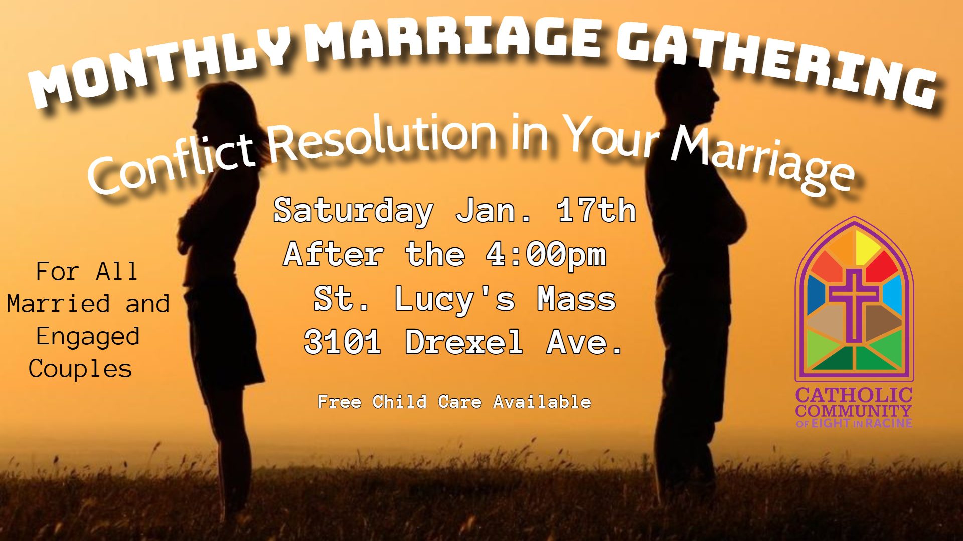 Monthly Marriage Gathering 1-17-26